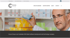 Desktop Screenshot of corumgroup.com.au